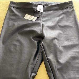 Express Faux Leather leggings